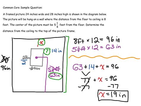 Common Core Sample Picture Problem Math, Algebra ShowMe