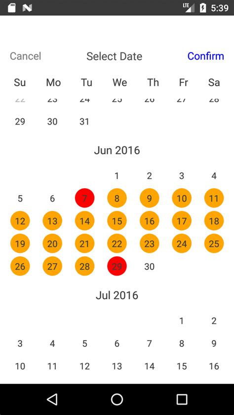 Common Date Picker & Calendar Component For React Native Reactscript
