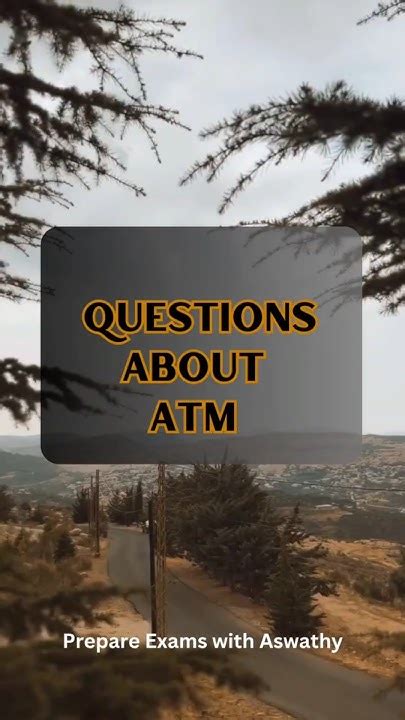 Common Questions About ATMs
