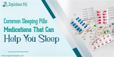 Common Sleeping Pills: Medications That Can Help You Sleep