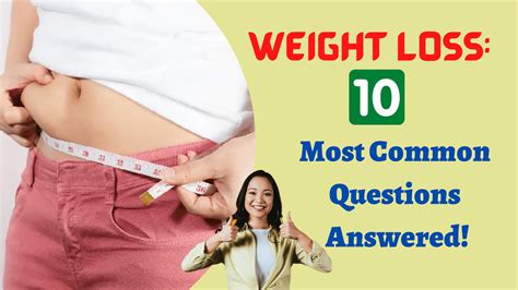 Common Weight Loss Questions