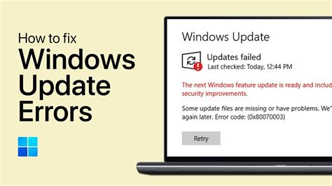 Common Windows Update errors - Windows Client Microsoft …