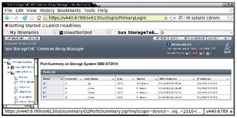 Sun Storage Common Array Manager does not provide an SNMP agent that can be queried using SNMP ’GET’ operations. At times, the devices themselves support SNMP ’GET’ operations although all the arrays supported by the array management software at this time do not. Instead customers typically do remote scripting using the remote CLI …. 
