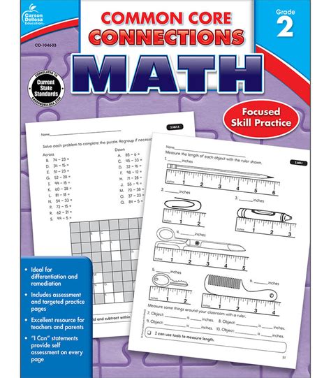 Common core connections math grade 2 pdf.  Students use standard units of measure (c...