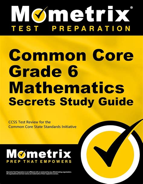 Common core grade 6 mathematics secrets study guide ccss test. - Girl in the mirror a teens guide to self awareness.