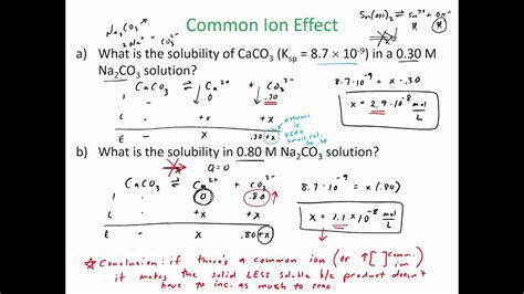 Common ion effect on solubility worksheet answers.  What is the difference in solubility between...
