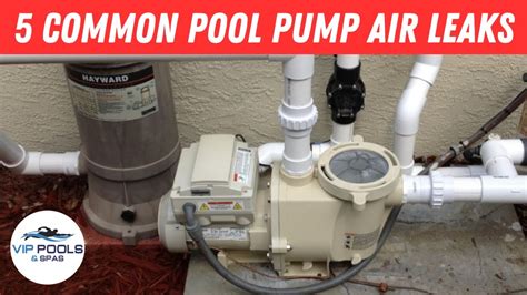 Common pool pump leaks.  H&H Tile & Plaster provides professional pool leak detection ser...