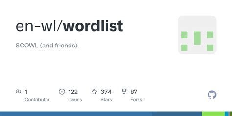 Common wordlist github. 50 uses common.  Used by word-stream and random...