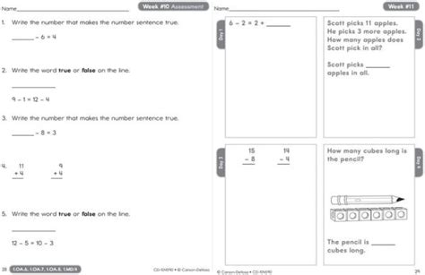 Read Common Core Math 4 Today Grade 1 Daily Skill Practice By Erin  Mccarthy