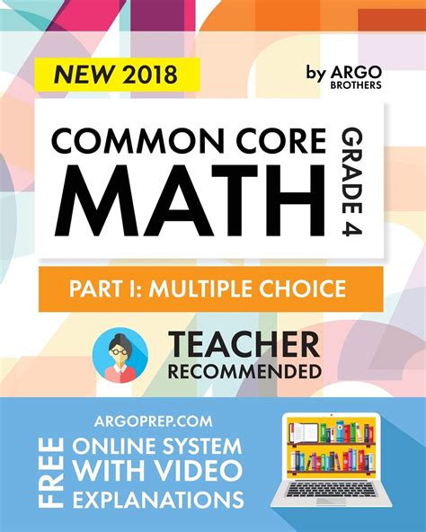 Download Common Core Math Workbook Grade 4 Multiple Choice Daily Math Practice Grade 4 By Argo Brothers