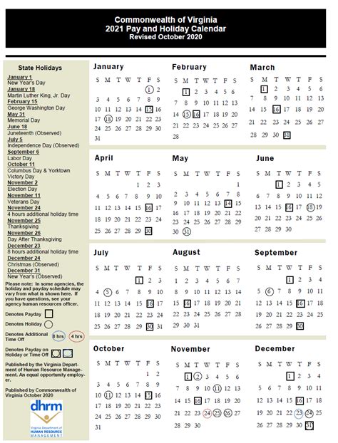 Commonwealth Calendar