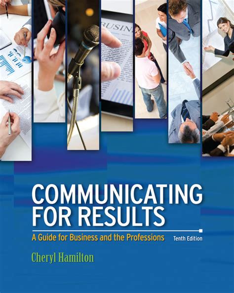 Communicating for results a guide for business and the professions 10th edition by hamilton cheryl 2013 paperback. - Manual de mantenimiento volvo s40 t5 2005 en espanol.