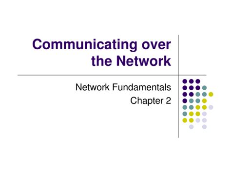 Communicating over the network study guide. - Fr umittelalterlichen gedenkb ucher des bodenseeraums.