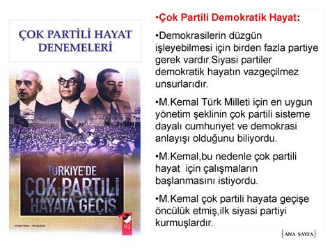 Communication and Diplomacy » Submission » ÇOK PARTİLİ SİYASİ HAYAT . 