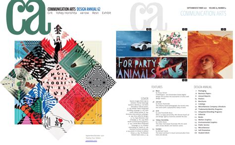 Communication arts magazine. Communication Arts has six juried competitions that cover the entire field of visual communications. With winning entries published both in print and online, art and creative directors, graphic designers, Web designers, copywriters, photographers and illustrators find these competitions a priority for worldwide promotion and a valuable resource ... 