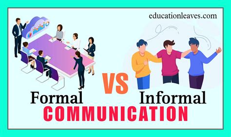 Communication formal. Things To Know About Communication formal. 