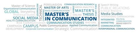 Two programs are offered in Communication Studies. The thesis program emphasizes the student’s development of research skills under faculty supervision (30 credit hours). The non-thesis program focuses on a theoretical foundation with emphasis on applied communication (36 credit hours). Students will be prepared for leadership positions in ...