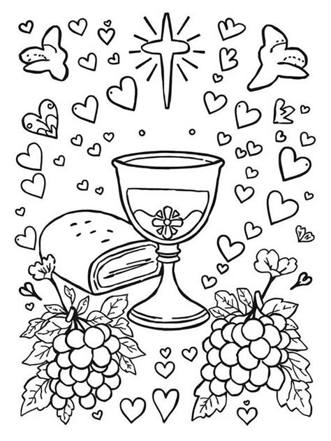 Communion Coloring