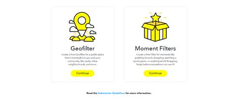 Community Filter Submission Guidelines