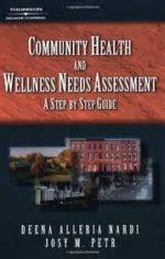 Community Health And Wellness Needs Assessment A Step By Step Guide