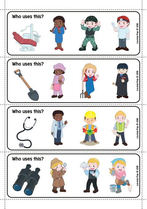 Community Helpers Free Printable Worksheets