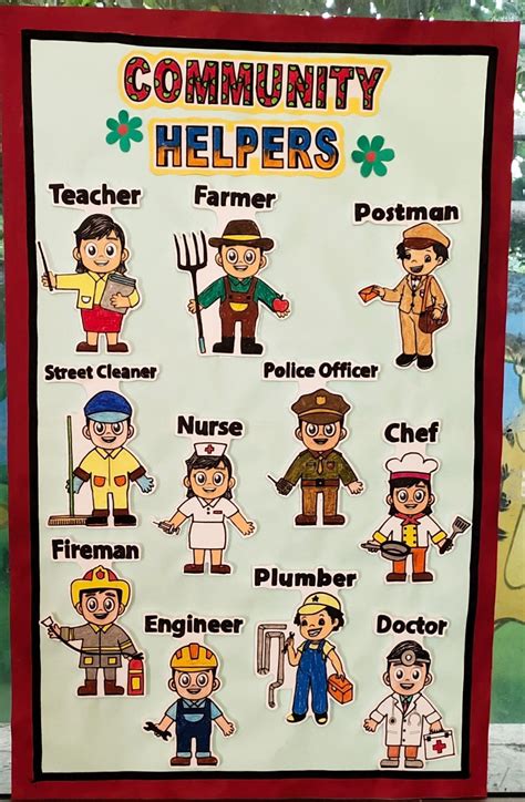 Community Helpers Posters Community helpers, Community helpers unit