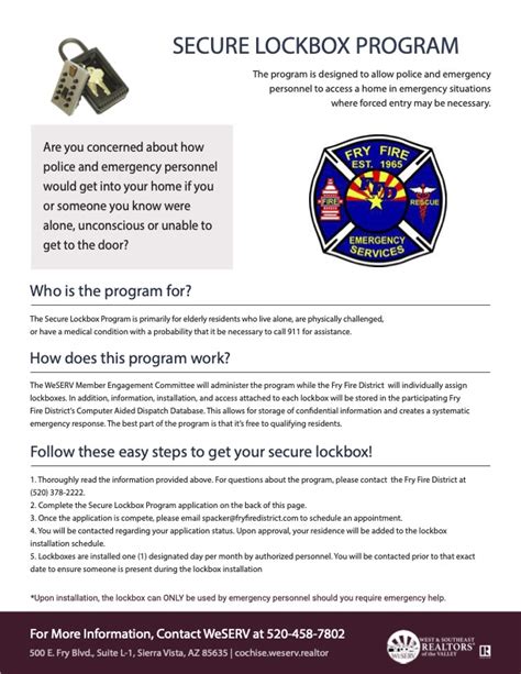 Community Lockbox Program Provides Security In Case of Emergency AARP Bulletin