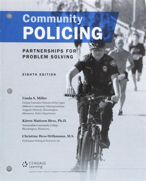 Community Policing Partnerships For Problem Solving Loose Leaf Version