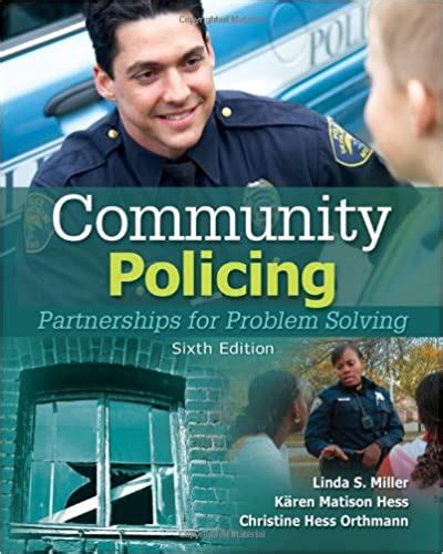 Community Policing Partnerships For Problem Solving Psychology Social Psychology