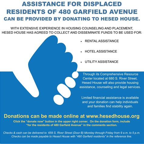 Community Resources for Displaced Residents Aurora, IL