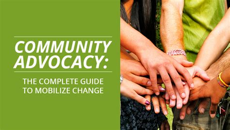 Community advocacy examples. Volunteering is an important part of any community. It provides a way for people to give back and make a positive impact on their local area. Local charities are always looking for volunteers to help out with their programs and services. 