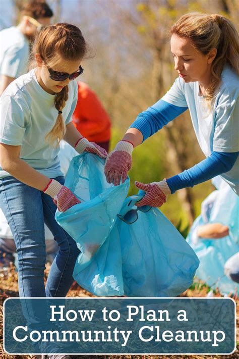 clean-up efforts in your community. • Establish an “Ado