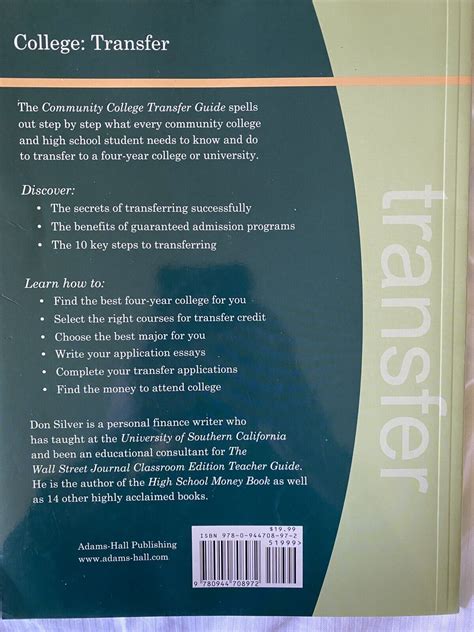 Community college transfer guide 2nd edition. - Mitos y leyendas de tradición oral en la alta extremadura.