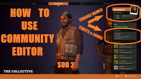 Community editor state of decay 2. 71K views 3 years ago Alright everyone this video is a basic look at the new Community Editor v 4 Let me know in the Comments if you want a video on the Advanced tab which I will probably include... 