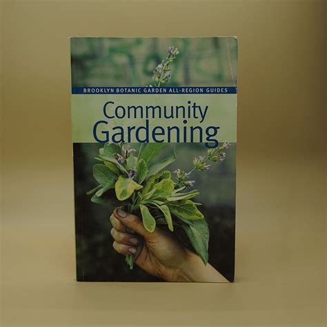 Community gardening brooklyn botanic garden all region guide. - The front office manual by andrew sutherland.