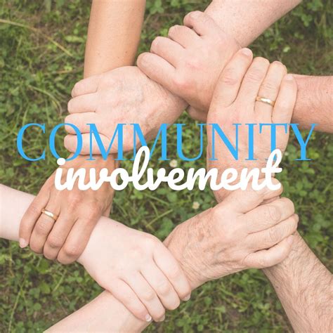 Community involvement. Things To Know About Community involvement. 