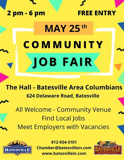 Community job fair on Tuesday