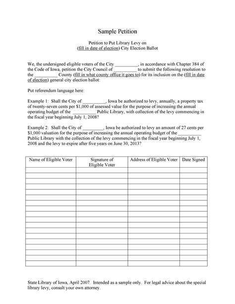 This free Word template is a 3-page template that is set in A4-size paper and in landscape format, allowing enough space for your petitioners’ Name, Signature, Address, and Date. This template also has enough space for people to write in their comments and messages for the petition recipients. This petition template also contains a Title that .... 