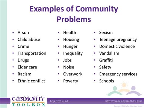 Problems In A Community Essay. 719 Words3 Pages. There is a lot of problems that's facing our community it may be social, economic, political, region, or educational problem and our government do their best to solve this problem that we have and trying their best to make the people live in peace and comfortable but as you know every society .... 