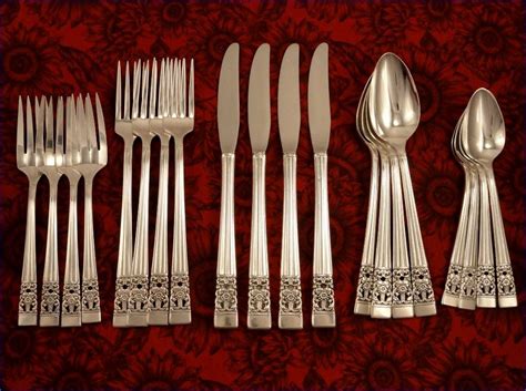 The flatware is in very good condition with no plate loss that I c