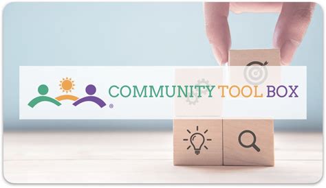 Community toolbox. The series was produced by a community-university collaboration that has also created The Community Tool Box, a global resource for free information on essential skills for building healthy communities. The online courses include interactive exercises and activities, online references ("ask an advisor"), stories of innovation from around ... 