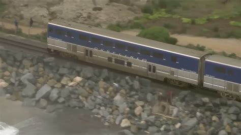 Commuter train routes between O.C. and San Diego resume over repaired track