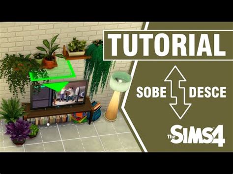 Como ELEVAR OBJETOS 🔼🔽 no The Sims 4! - YouTube