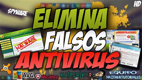 Como Eliminar Virus Falsos Antispyware - YouTube