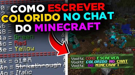 Como Escrever Texto Colorido no Minecraft (Funciona com Blocos …