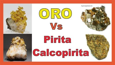 Como IDENTIFICAR si es ORO, PIRITA o CALCOPIRITA (Oro de los ... - YouTube