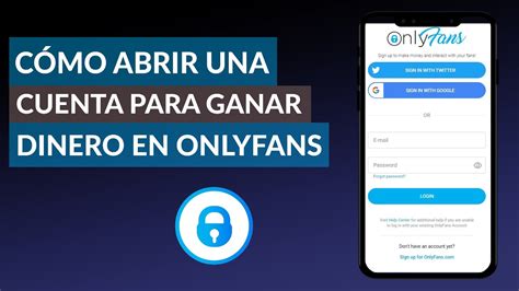 Como abrir una cuenta en onlyfans para ganar dinero
