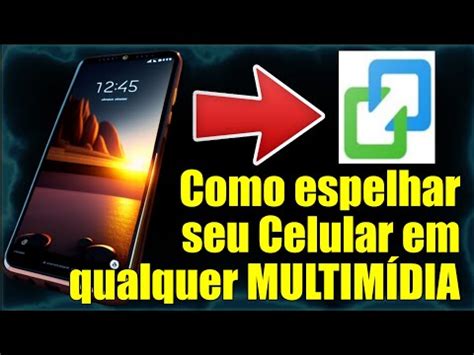 Como espelhar celular em qualquer central Multimídia - YouTube