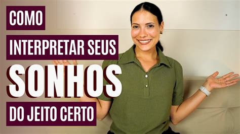 Como interpretar sonhos sozinho