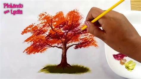 Como pintar un arbol. .  <a href=https://emplato.com/assets/images/kjustdc...